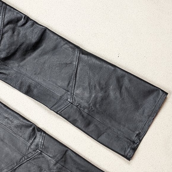 Harley Davidson Riding Gear Deluxe Pigskin Leather Chaps Women's Sz Small Hemmed - Picture 10 of 16